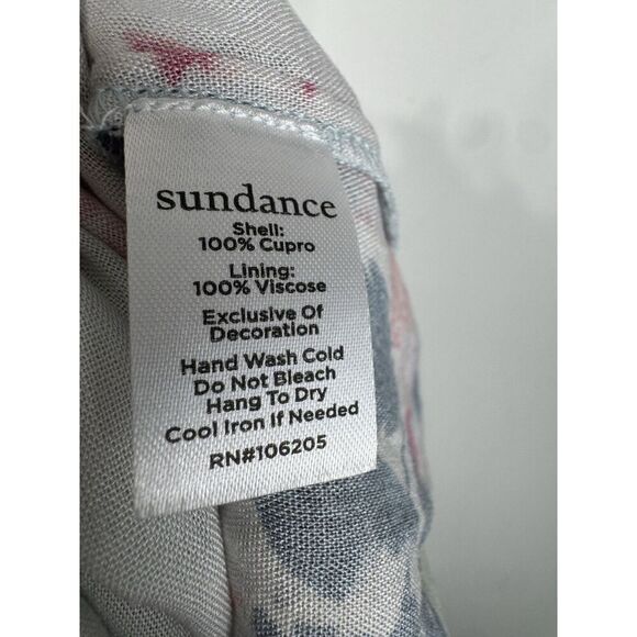 Sundance Size Large Giverny Gardens Dress Boho Cottage Romantic Floral Flowy - Picture 10 of 10